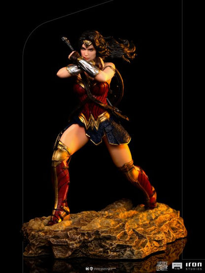 Pedido Estatua Wonder Woman - Zack Snyder's Justice League - Battle Diorama Series (BDS) - marca Iron Studios escala de arte 1/10