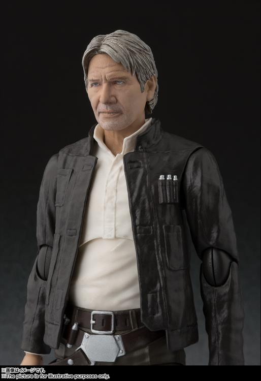 Pedido Figura Han Solo - Star Wars: The Force Awakens - S.H.Figuarts marca Bandai Spirits escala pequeña 1/12