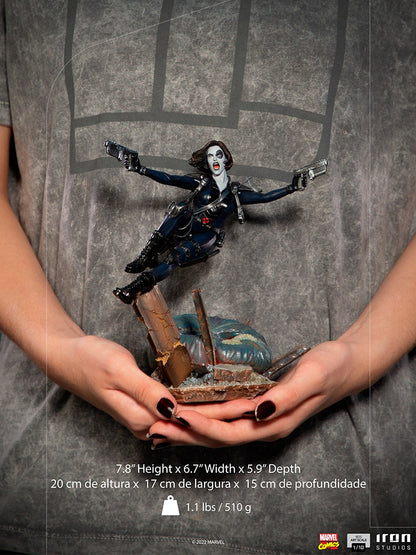 Pedido Estatua Domino - X-Men - Battle Diorama Series (BDS) - marca Iron Studios escala de arte 1/10