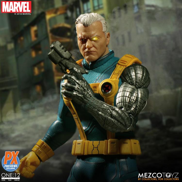 Pedido Figura Cable PX Previews Exclusive - Marvel One:12 Collective marca Mezco Toyz escala pequeña 1/12