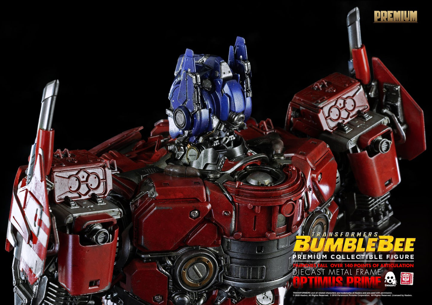 Pedido Figura Optimus Prime - Transformers: Bumblebee marca Threezero escala PREMIUM (48 cm)