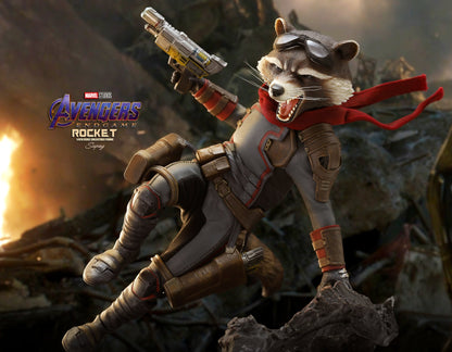 Pedido Figura Rocket - Avengers Endgame marca Hot Toys MMS548 escala 1/6