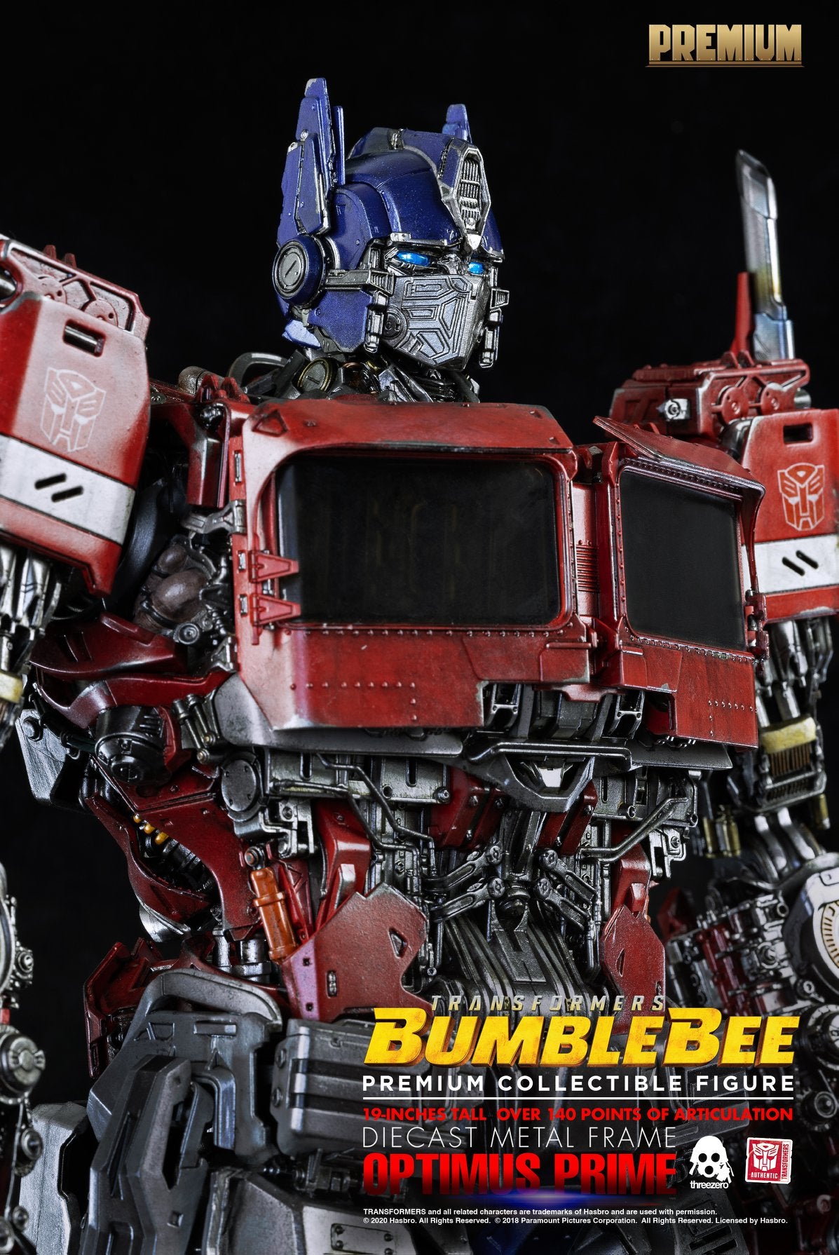 Pedido Figura Optimus Prime - Transformers: Bumblebee marca Threezero escala PREMIUM (48 cm)