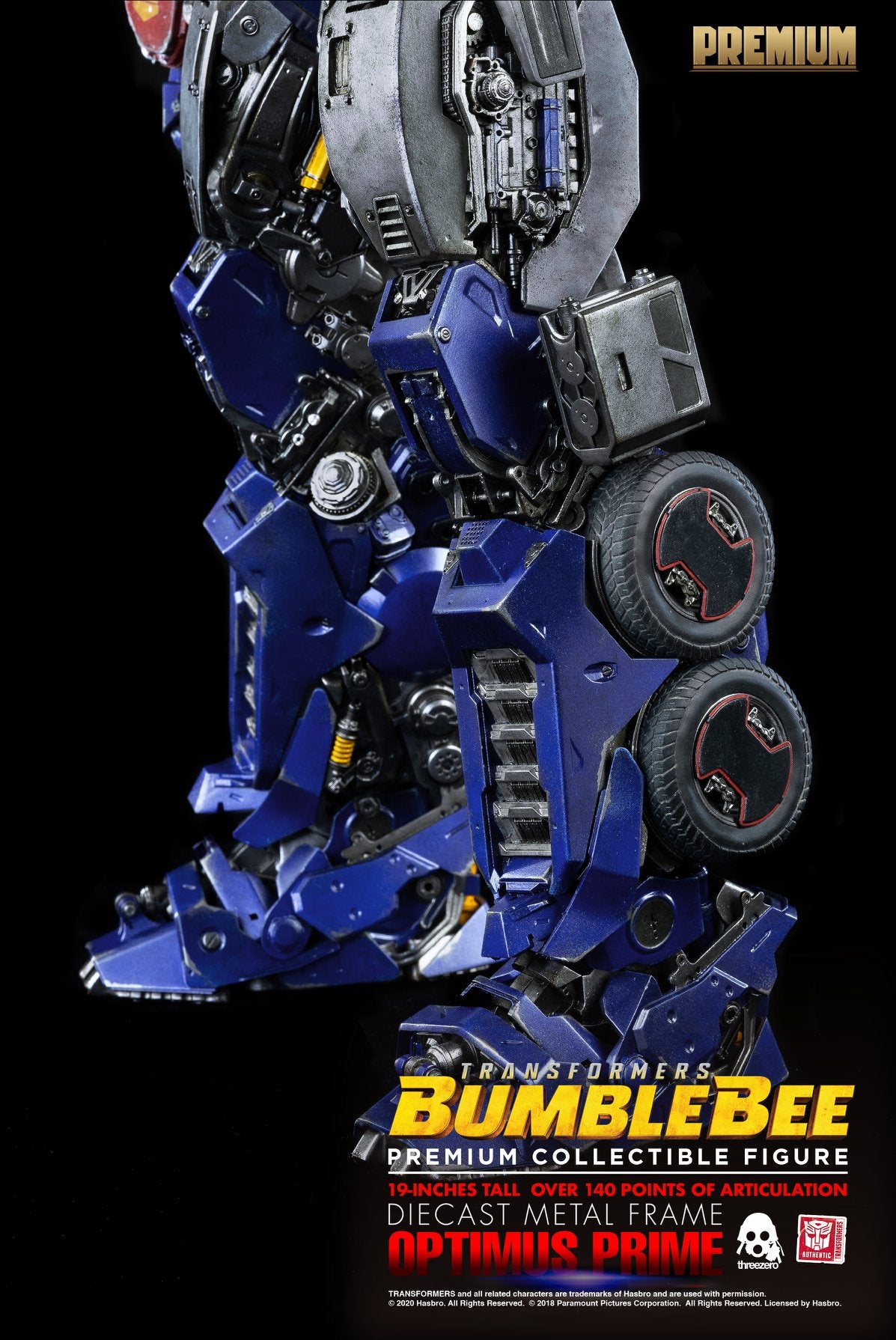 Pedido Figura Optimus Prime - Transformers: Bumblebee marca Threezero escala PREMIUM (48 cm)