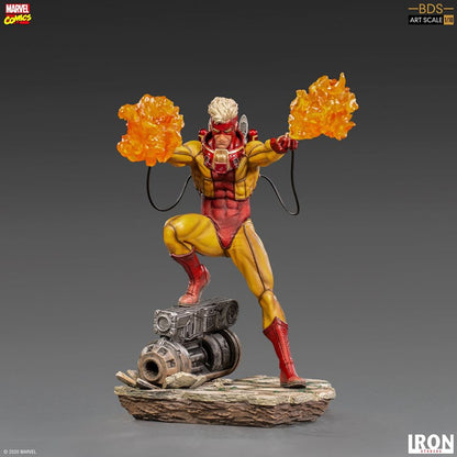 Pedido Estatua Pyro - X-Men Marvel Comics marca Iron Studios - Battle Diorama Series (DBS) escala de arte 1/10