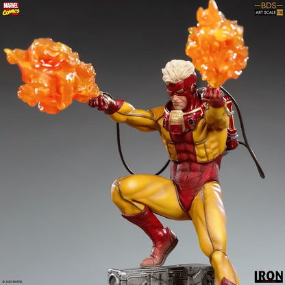 Pedido Estatua Pyro - X-Men Marvel Comics marca Iron Studios - Battle Diorama Series (DBS) escala de arte 1/10