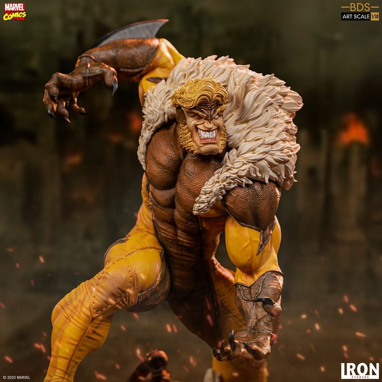 Pedido Estatua Sabretooth - X-Men marca Iron Studios BDS escala de arte 1/10