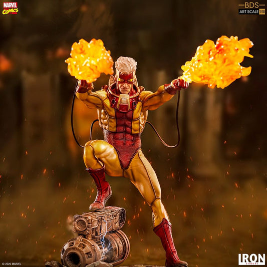 [PEDIDO] Estatua Pyro - X-Men Marvel Comics marca Iron Studios - Battle Diorama Series (DBS) escala de arte 1/10