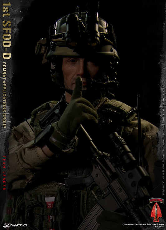 Pedido Figura 1st SFOD-D Combat Applications Group TEAM LEADER marca Damtoys 78077 escala 1/6