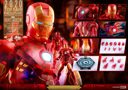 Pedido Figura Iron Man Mark IV (Holographic Version) - Iron Man 2 (Toy Fair Exclusive) marca Hot Toys MMS568 escala 1/6