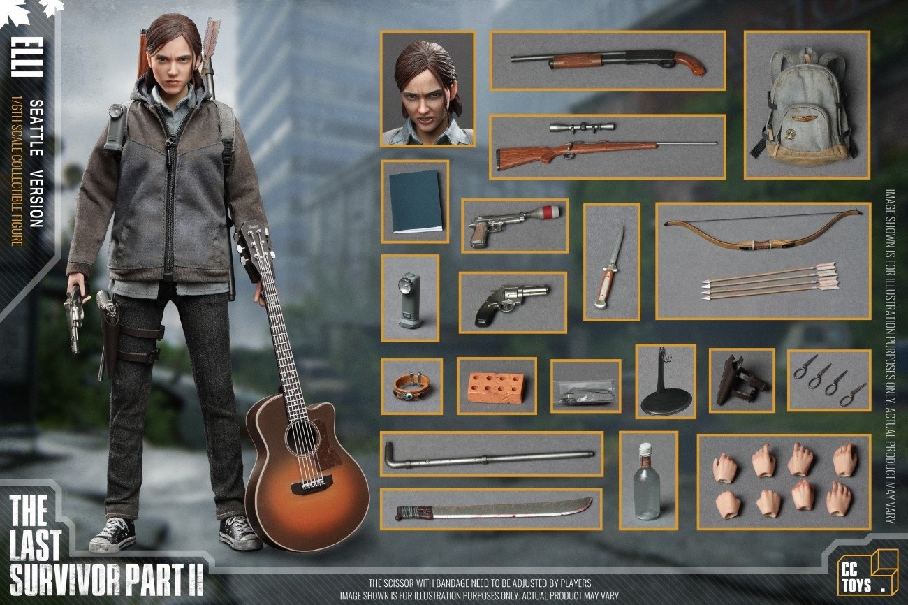 Pedido Figura (limitado) Elli Survivor 2.0 marca CCToys escala 1/6