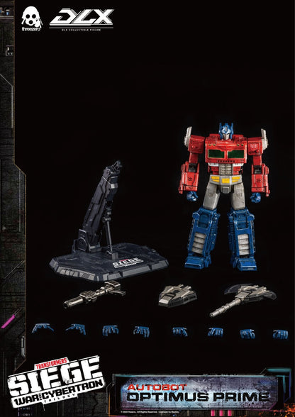 Pedido Figura DLX Optimus Prime - Transformers: War For Cybertron marca Threezero 3Z0202