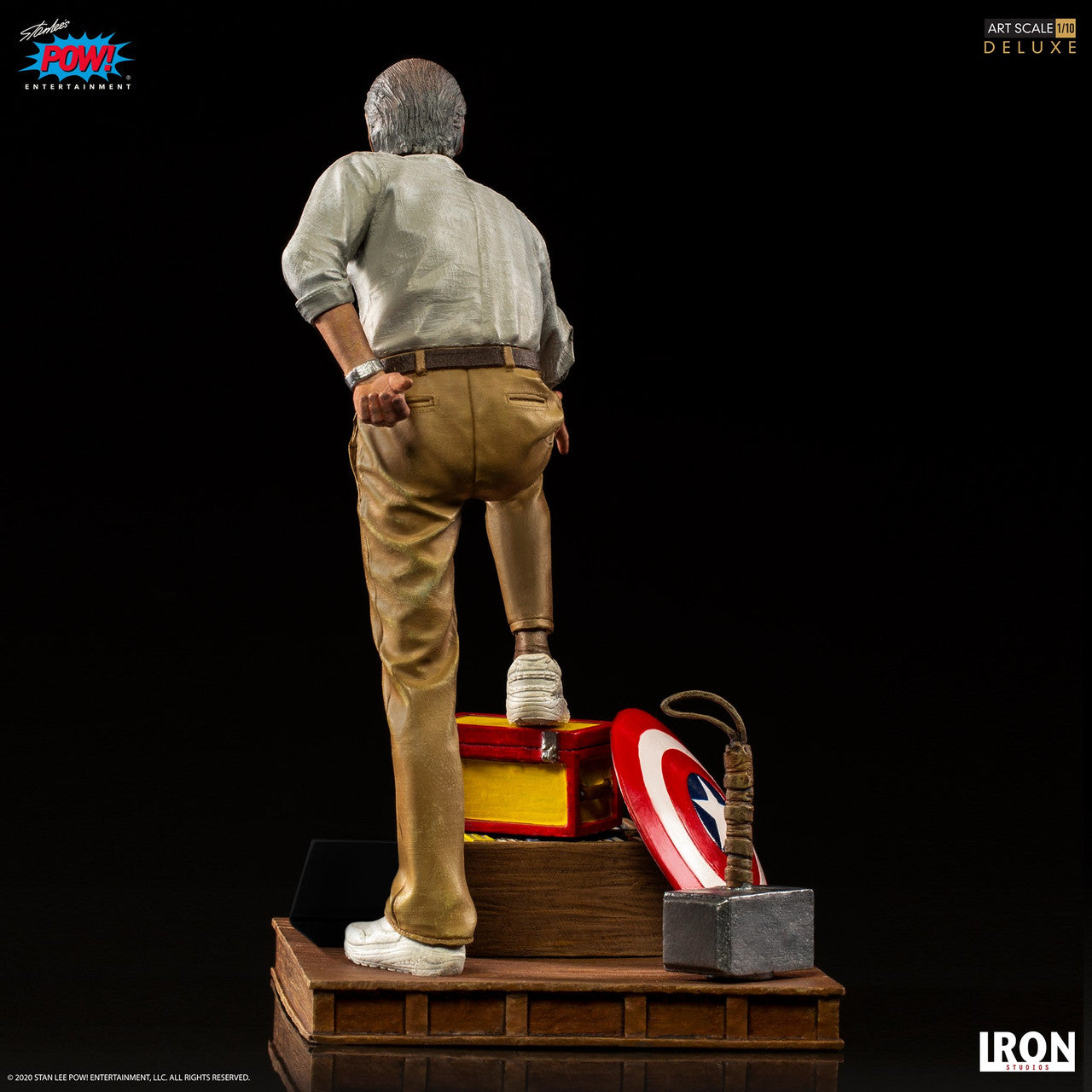 Pedido Estatua Stan Lee - Deluxe - marca Iron Studios escala de arte 1/10