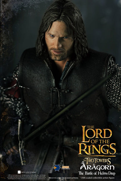 Pedido Figura Aragorn "The Battle of Helms Deep" The Lord of the Rings marca Asmus Toys LOTR025 escala 1/6