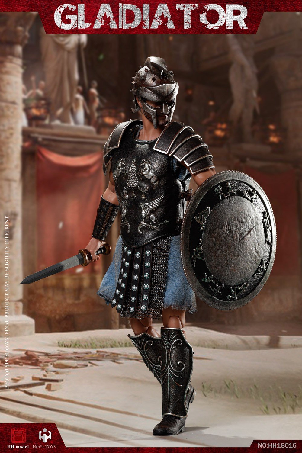Pedido Figura Empire Gladiator (Standard version) marca HaoYuToys HH18016 escala 1/6