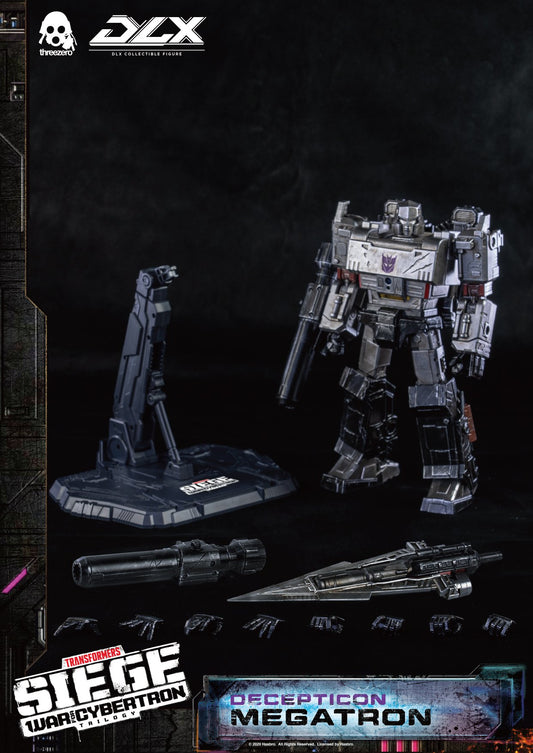 Pedido Figura DLX Megatron - Transformers Siege: War For Cybertron marca Threezero (25.4 cm)