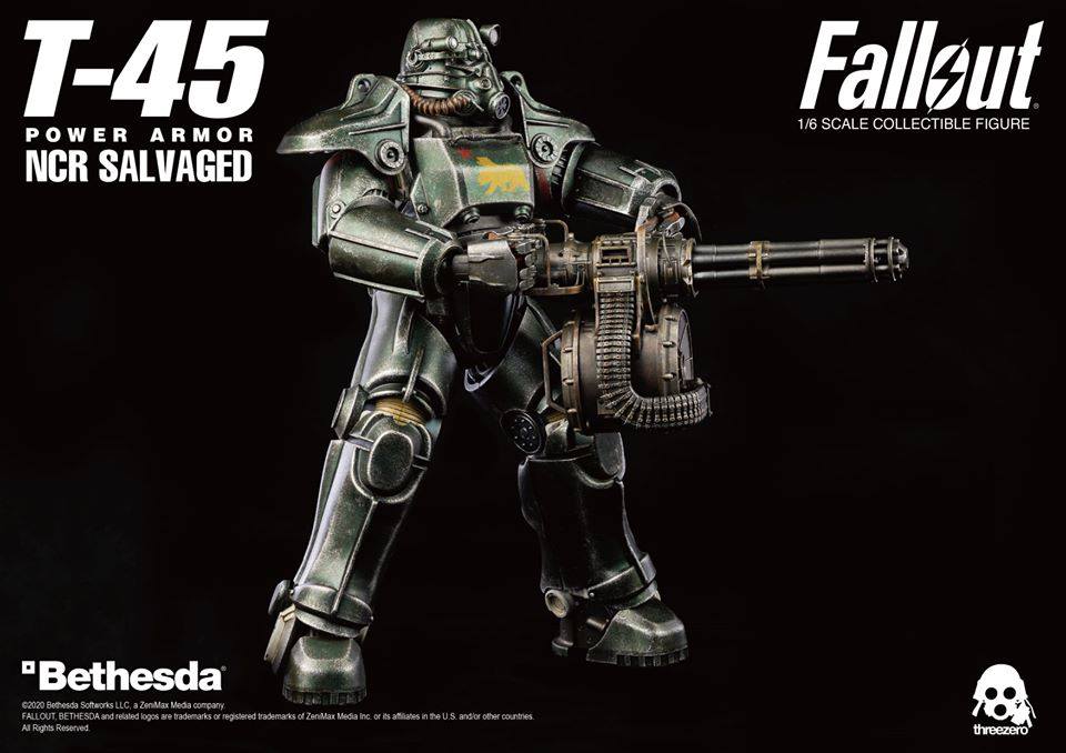 Pedido Figura T-45 NCR Salvaged Power Armor -Fallout- marca Threezero escala 1/6