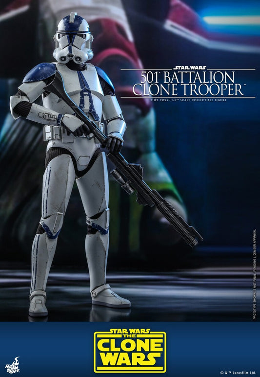Pedido Figura 501st Battalion Clone Trooper - Star Wars: The Clone Wars marca Hot Toys TMS022 escala 1/6