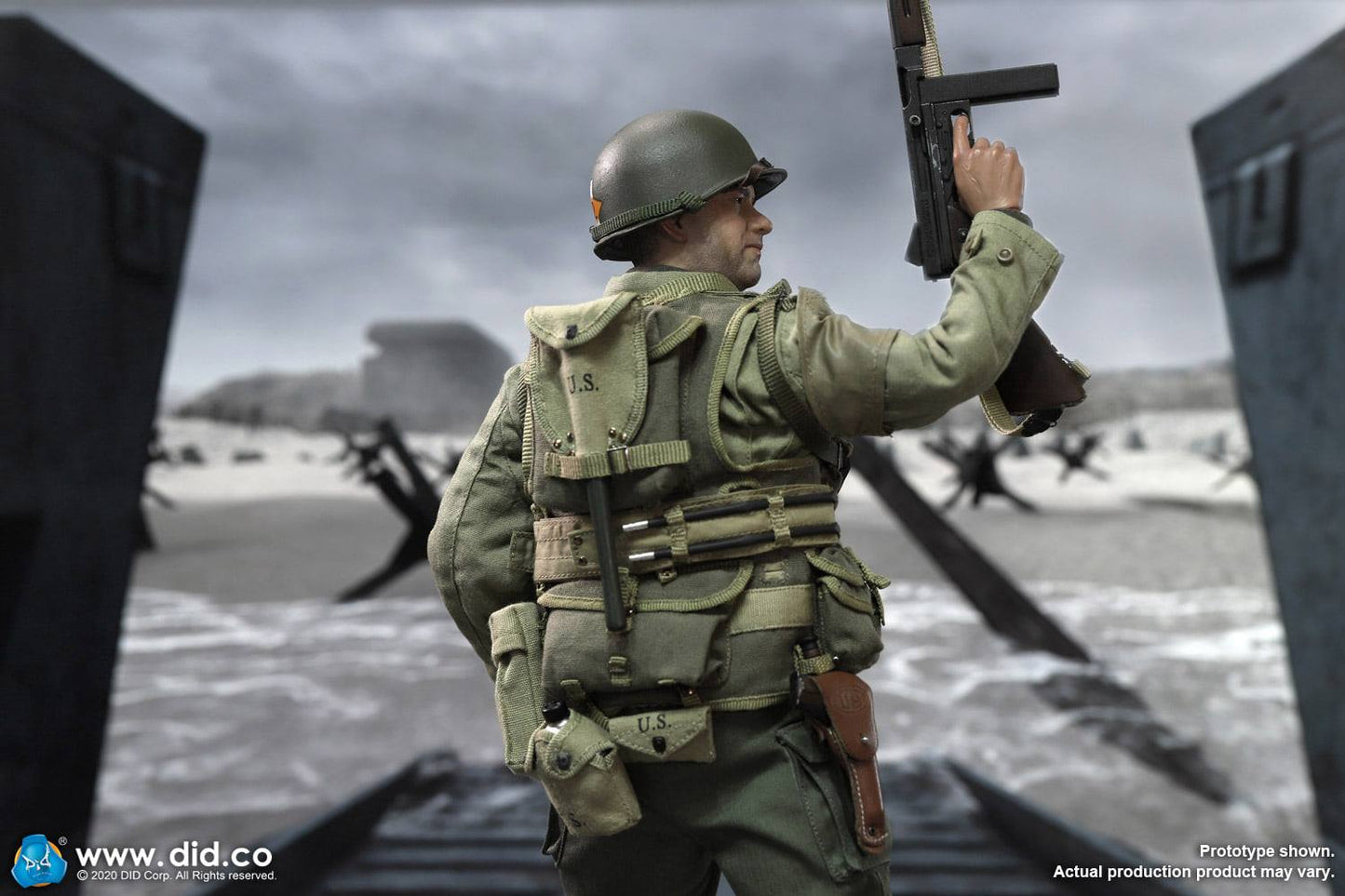 Pedido Figura Captain - WWII US 2nd Ranger Battalion marca DID A80145 escala 1/6