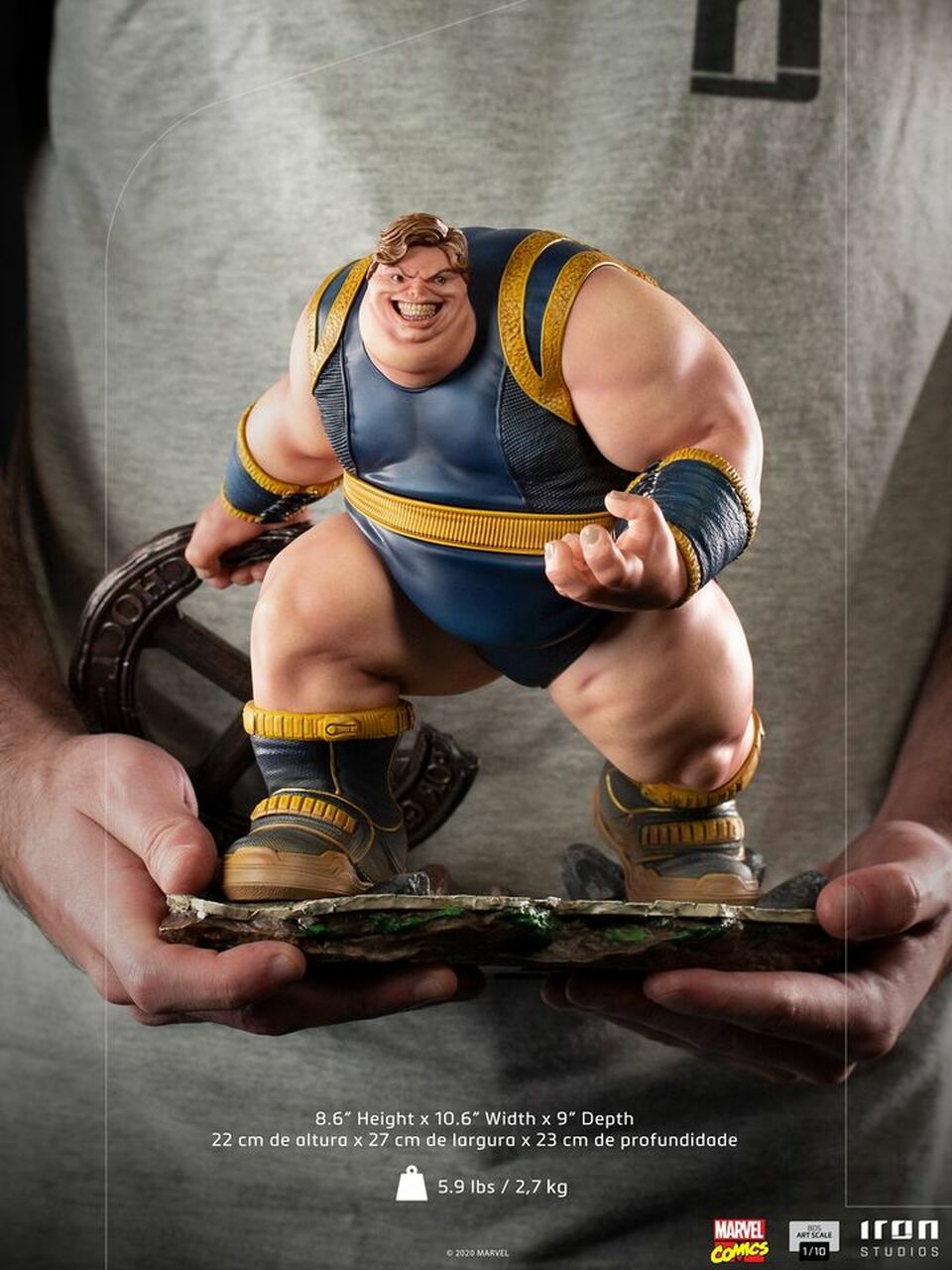 [PEDIDO] Estatua Blob - X-Men - Marvel Comics marca Iron Studios - Battle Diorama Series (DBS) escala de arte 1/10