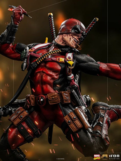Pedido Estatua Deadpool Deluxe - Marvel Comics marca Iron Studios BDS escala de arte 1/10