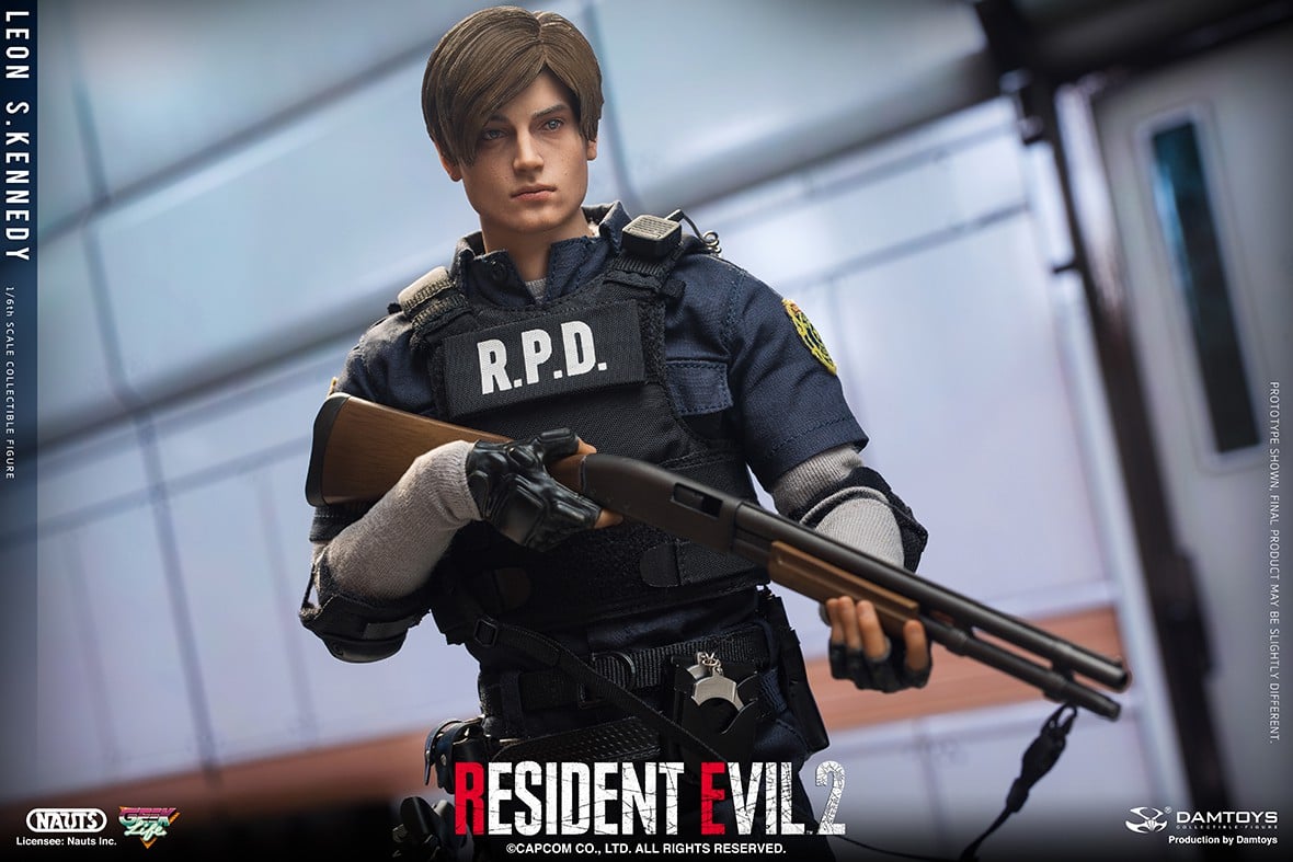 Pedido Figura Leon S. Kennedy de Resident Evil 2 marca Damtoys DMS030 escala 1/6