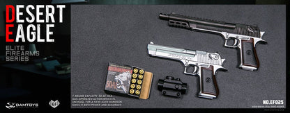 Pedido Accesorio Pistolas Desert Eagle (2 versiones) marca Damtoys EF024-EF025 escala 1/6