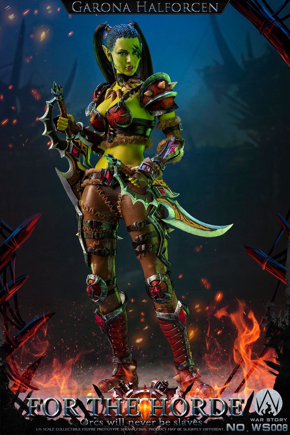 Pedido Figura Orc Assassin marca War Story WS008 escala 1/6