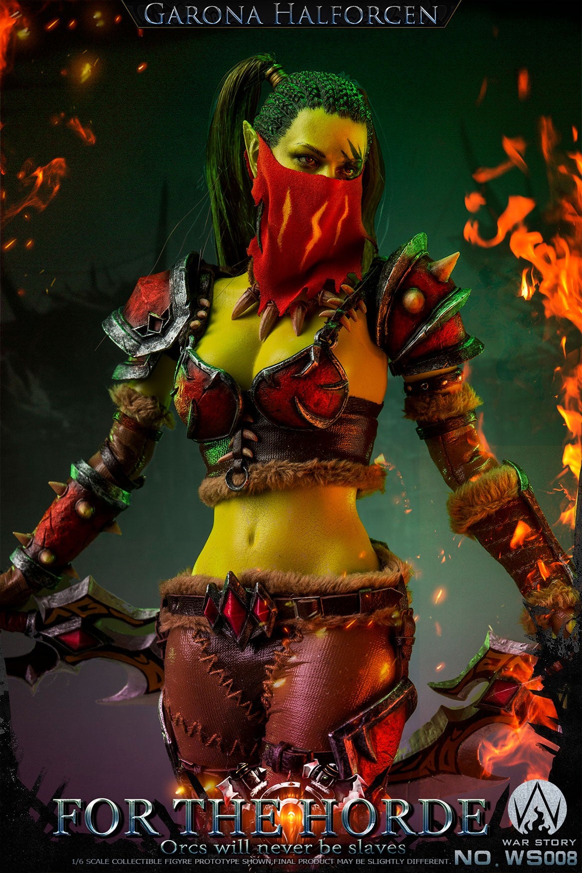Pedido Figura Orc Assassin marca War Story WS008 escala 1/6