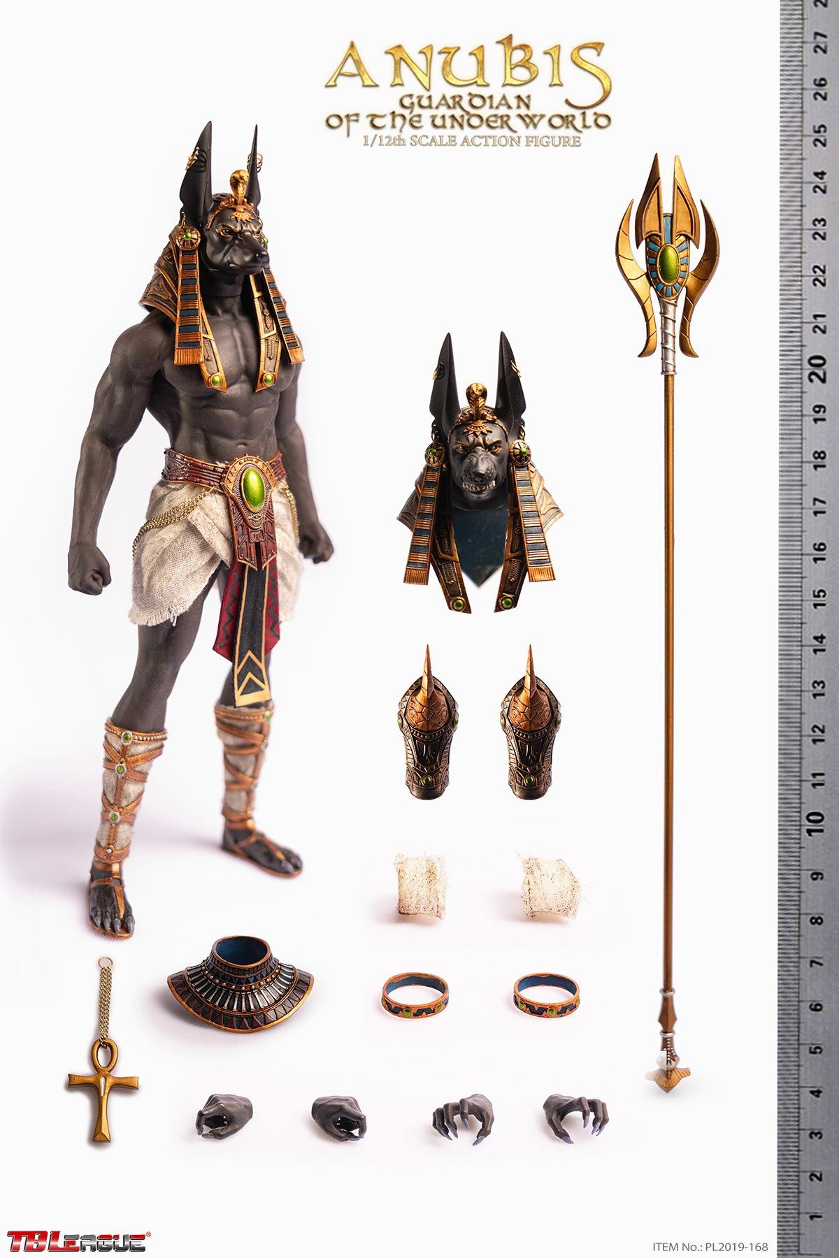Pedido Figura Anubis Guardian of the Underworld marca TBLeague PL2020-168 escala pequeña 1/12