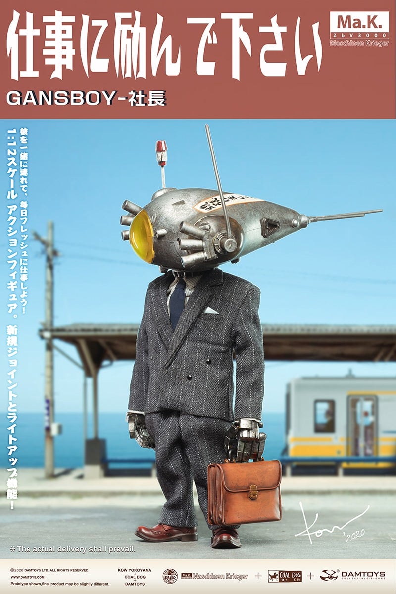 Pedido Figura GansBoy Boss marca Damtoys x Kow Yokoyama CS020 escala pequeña 1/12