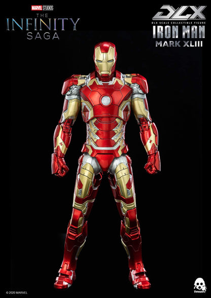 Pedido Figura DLX Iron Man Mark 43 - Avengers Infinity Saga marca Threezero 3Z0247 escala pequeña 1/12