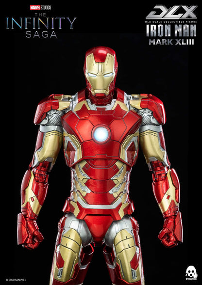 Pedido Figura DLX Iron Man Mark 43 - Avengers Infinity Saga marca Threezero 3Z0247 escala pequeña 1/12