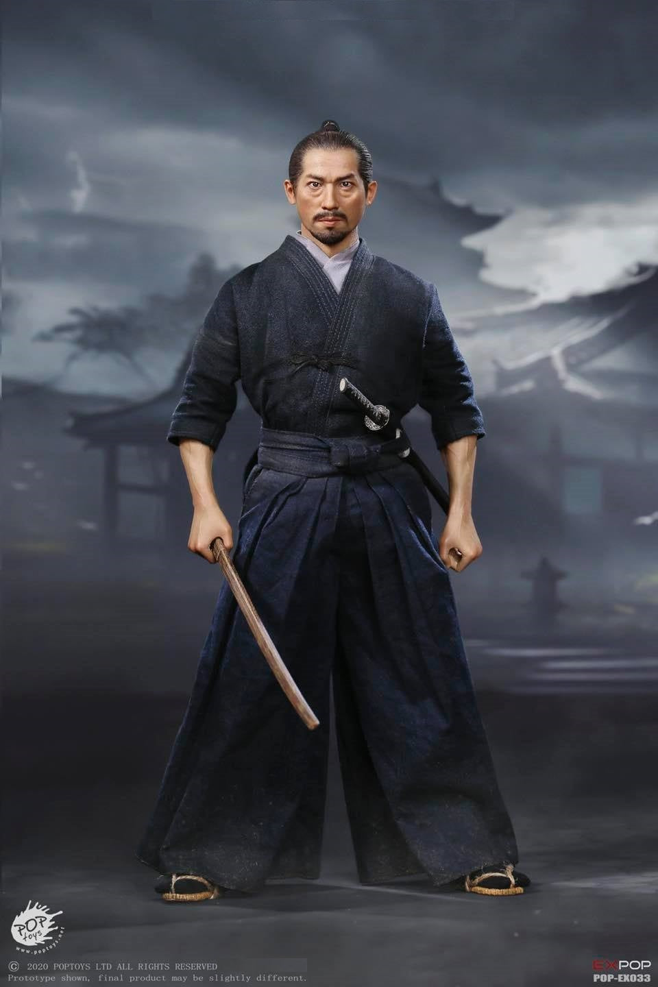 Pedido Figura Brave Samurai Ujio (Kendo version) marca  Poptoys EX033 escala 1/6 (BACK ORDER)
