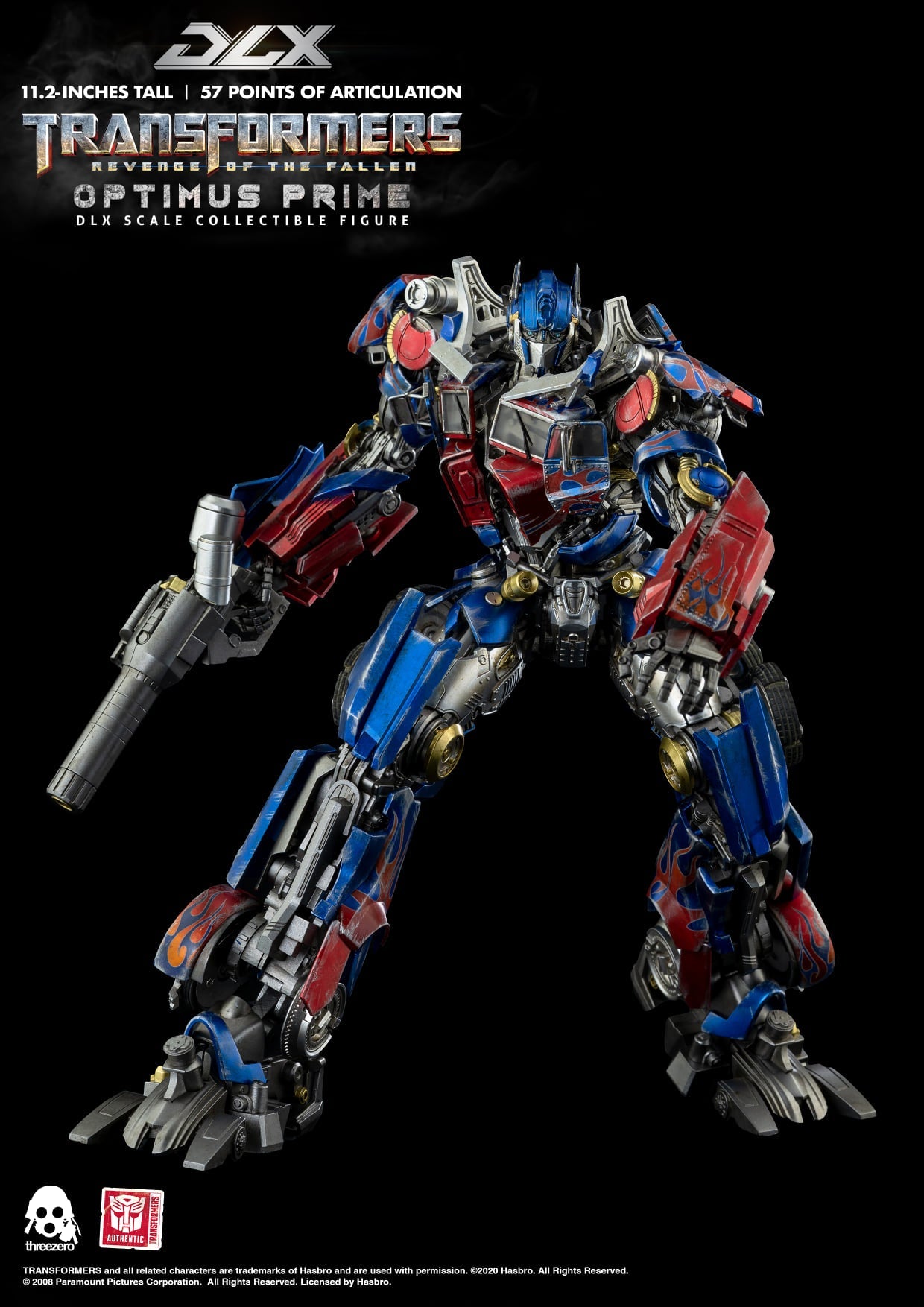 Pedido Figura DLX Optimus Prime - Transformers: Revenge of the Fallen marca Threezero 3Z0163 escala (28.4 cm)