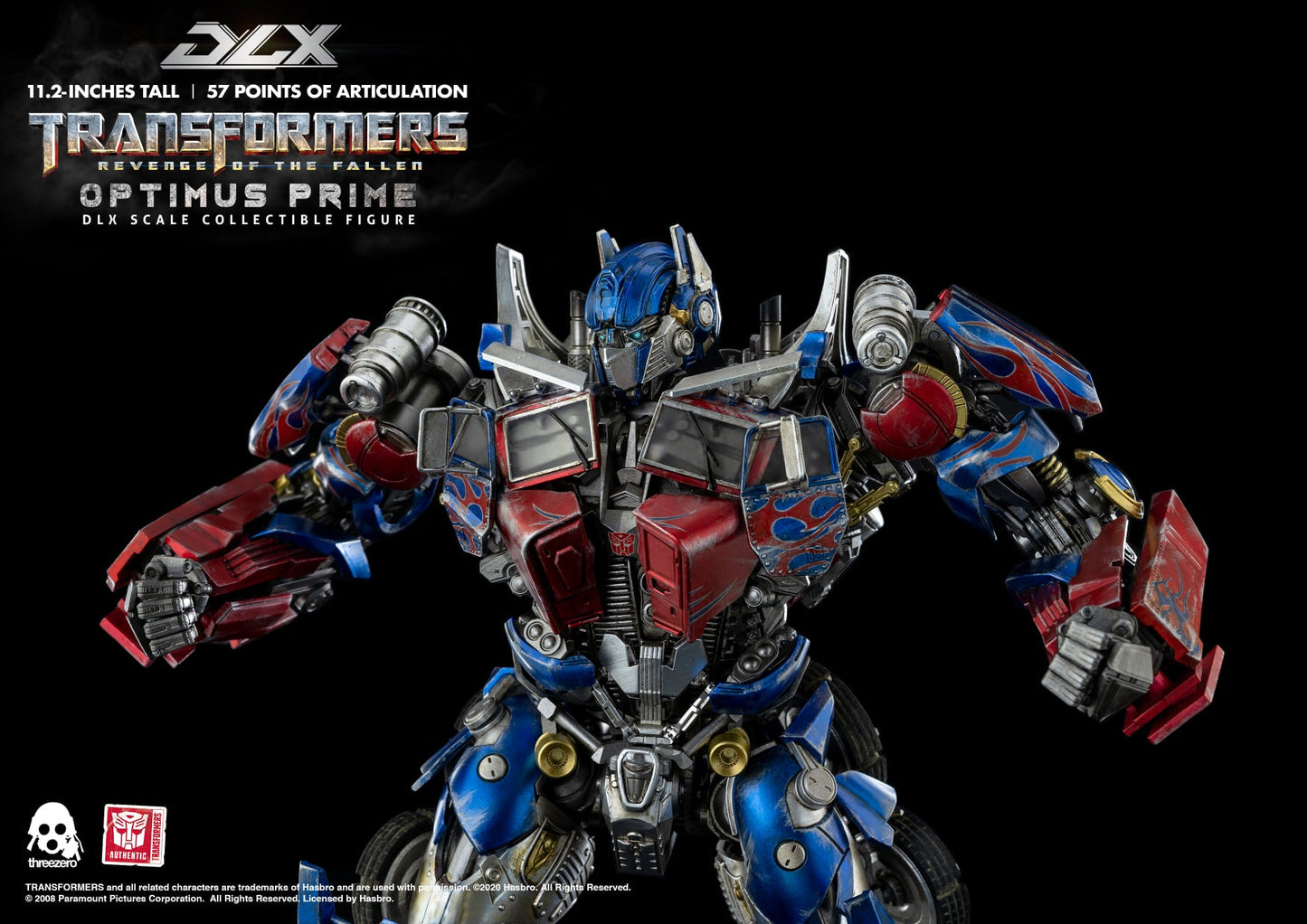 Pedido Figura DLX Optimus Prime - Transformers: Revenge of the Fallen marca Threezero 3Z0163 escala (28.4 cm)