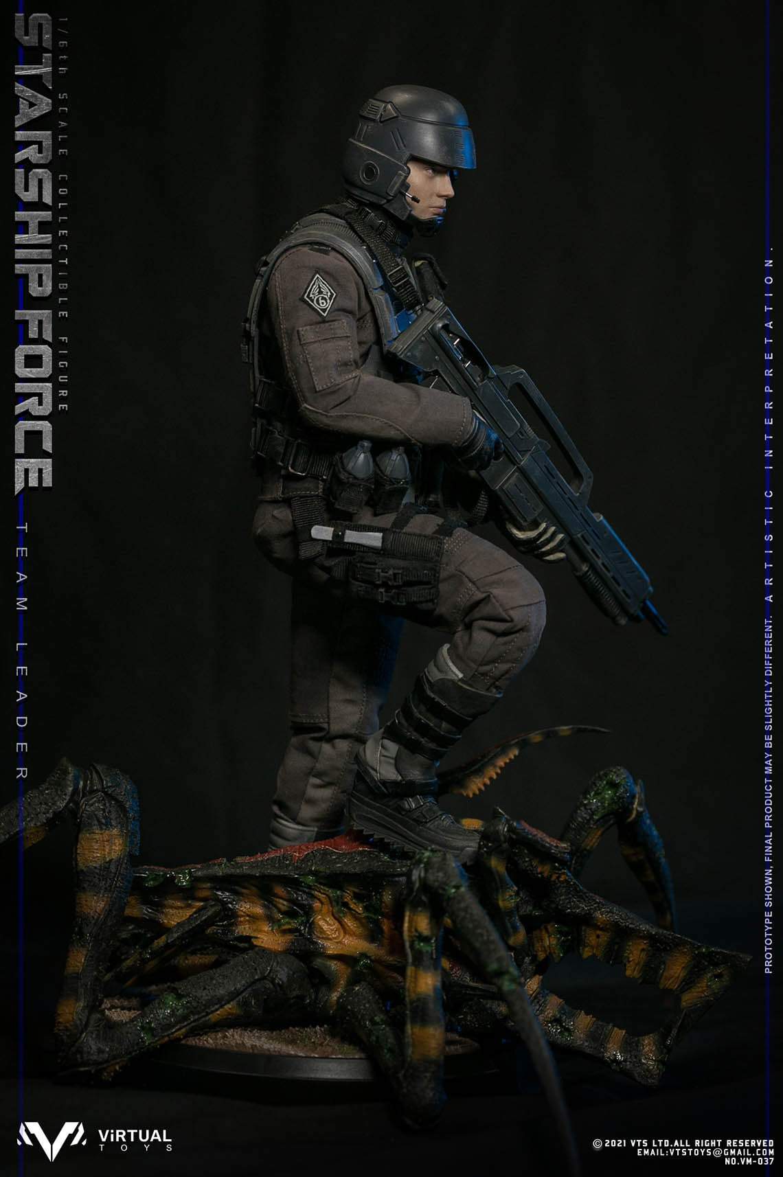 Pedido Figura Starship Force-Team Leader (Deluxe Edition) marca VTS Toys VM037DX escala 1/6