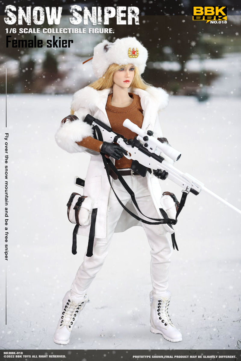 Pedido Figura Snow Sniper marca BBK BBK018 escala 1/6