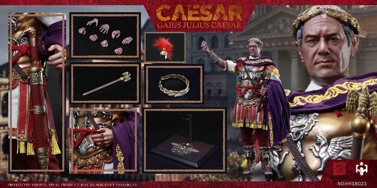 Pedido Figura Imperial Army- Julius Caesar (single) marca HaoYuToys HH18023 escala 1/6