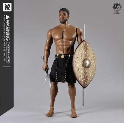 Pedido Figura African Warrior  marca Young Rich YR031A escala 1/6