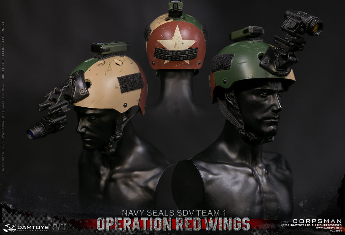 Pedido Figuras Operation Red Wings NAVY SEALS SDV TEAM 1 Corpsman y Sniper (set doble) marca Damtoys 78084 y 78085 escala 1/6