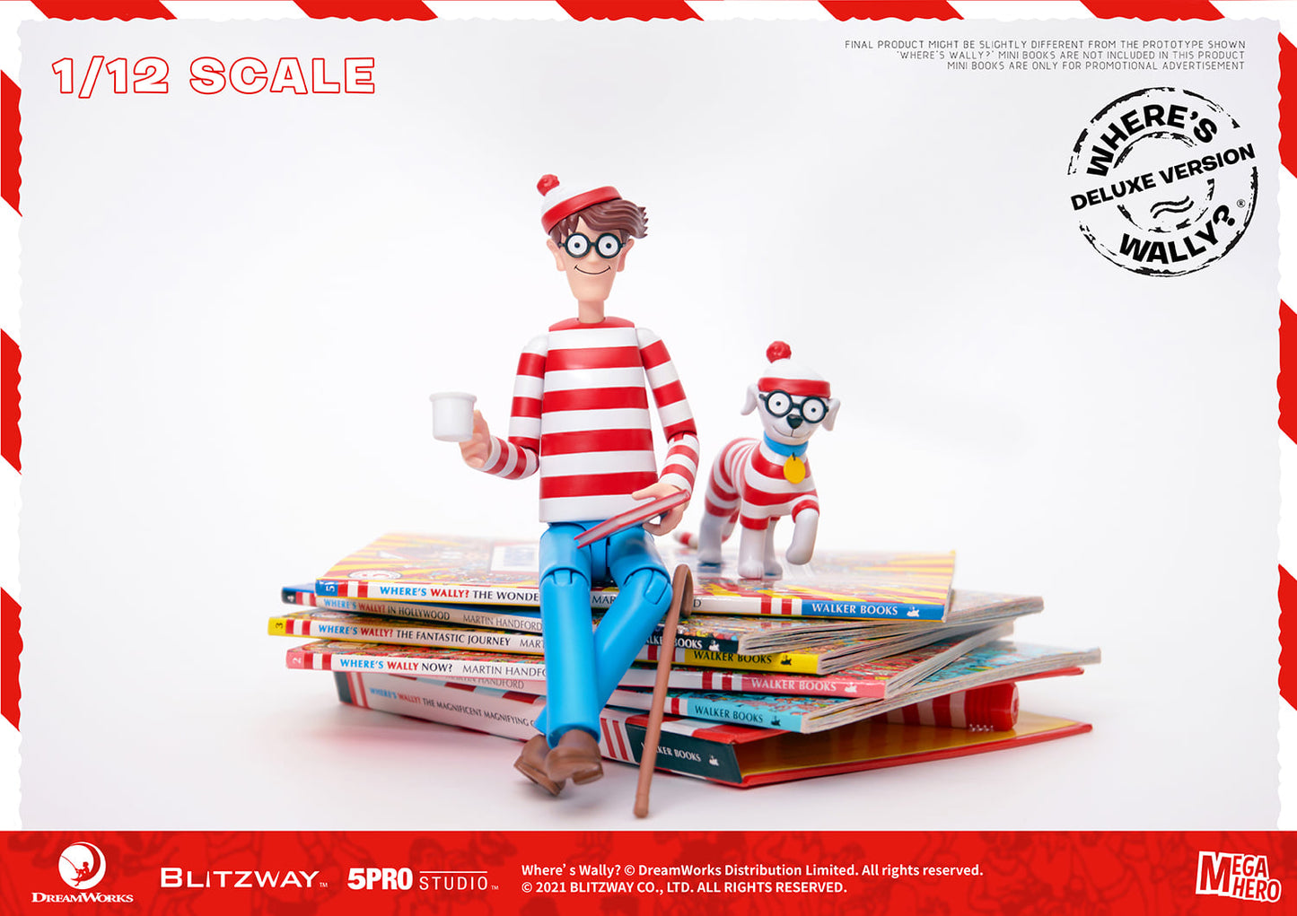 Pedido Figura Waldo (Deluxe version) - Where´s Waldo? marca Blitzway 5PRO-MG-20303 escala pequeña 1/12 (18 cm)