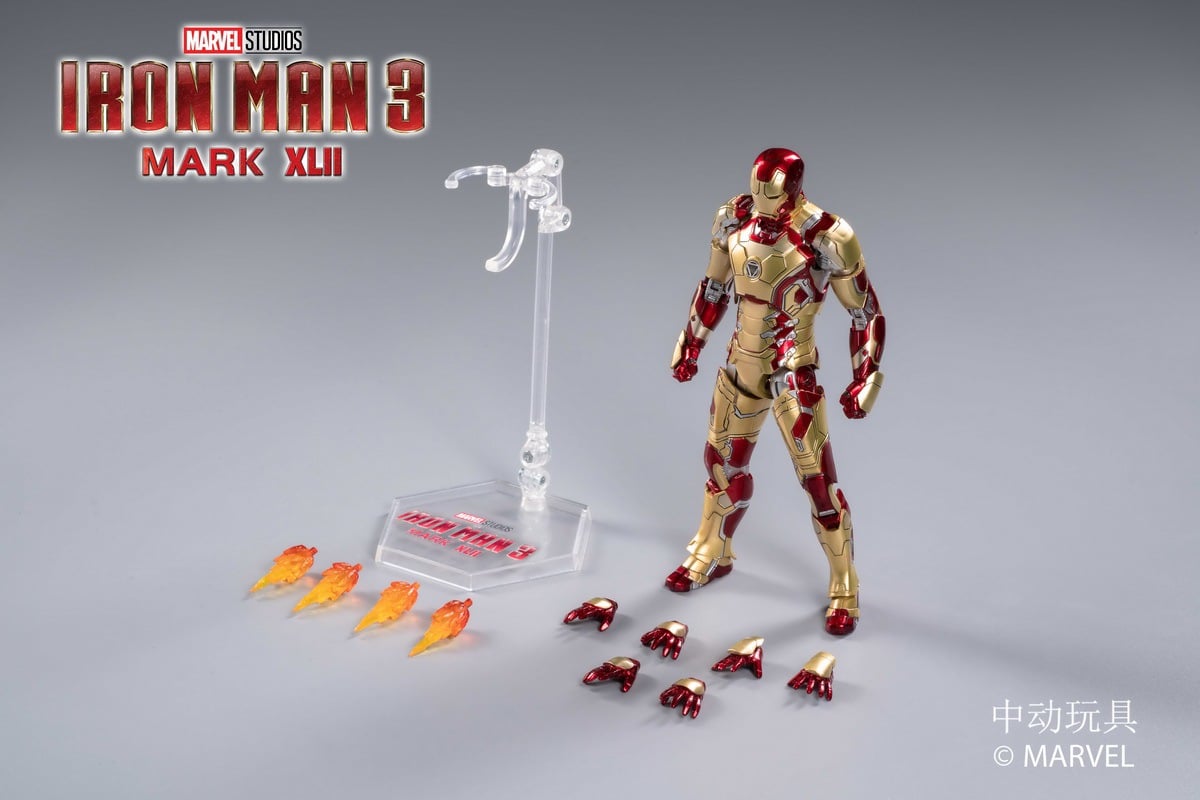 Pedido Figura Iron Man 3 Mark XLII 42 marca ZD Toys escala 1/10 (18 cm)