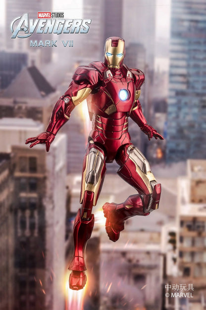 Pedido Figura Iron Man Mark VII Avengers marca ZD Toys escala pequeña 1/10 (18 cm)