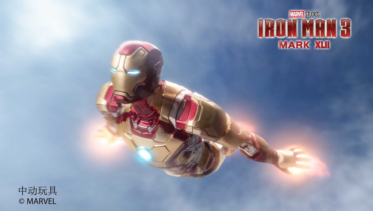 Pedido Figura Iron Man 3 Mark XLII 42 marca ZD Toys escala 1/10 (18 cm)