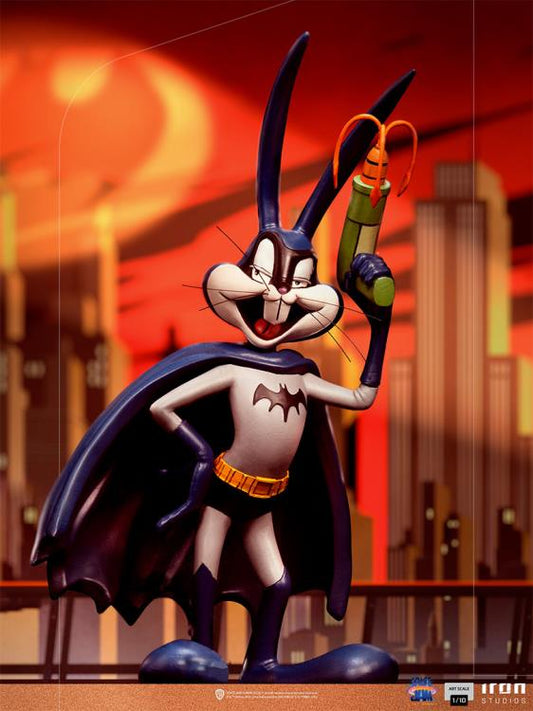 Preventa Estatua Bugs Bunny Batman - Space Jam: A New Legacy - marca Iron Studios escala de arte 1/10