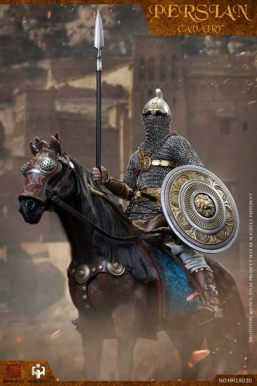 Pedido Figura Persian Cavalry con Caballo - Imperial Legion marca HaoYuToys HH18030 escala 1/6