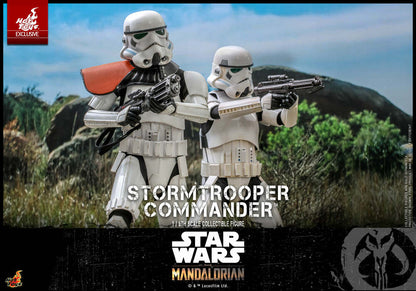 Preventa Figura Stormtrooper Commander EXCLUSIVO - Star Wars: The Mandalorian marca Hot Toys TMS041 escala 1/6