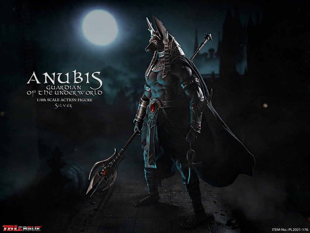 Pedido Figura Anubis Guardian of the Underworld (Silver version) marca TBLeague PL2021-176 escala 1/6