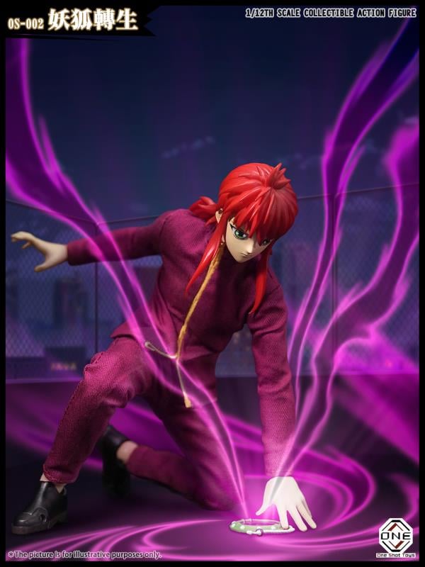 Pedido Figura Yu Yu Hakusho - Yoko Kurama marca One Sh ot Toys OS-002 escala pequeña 1/12